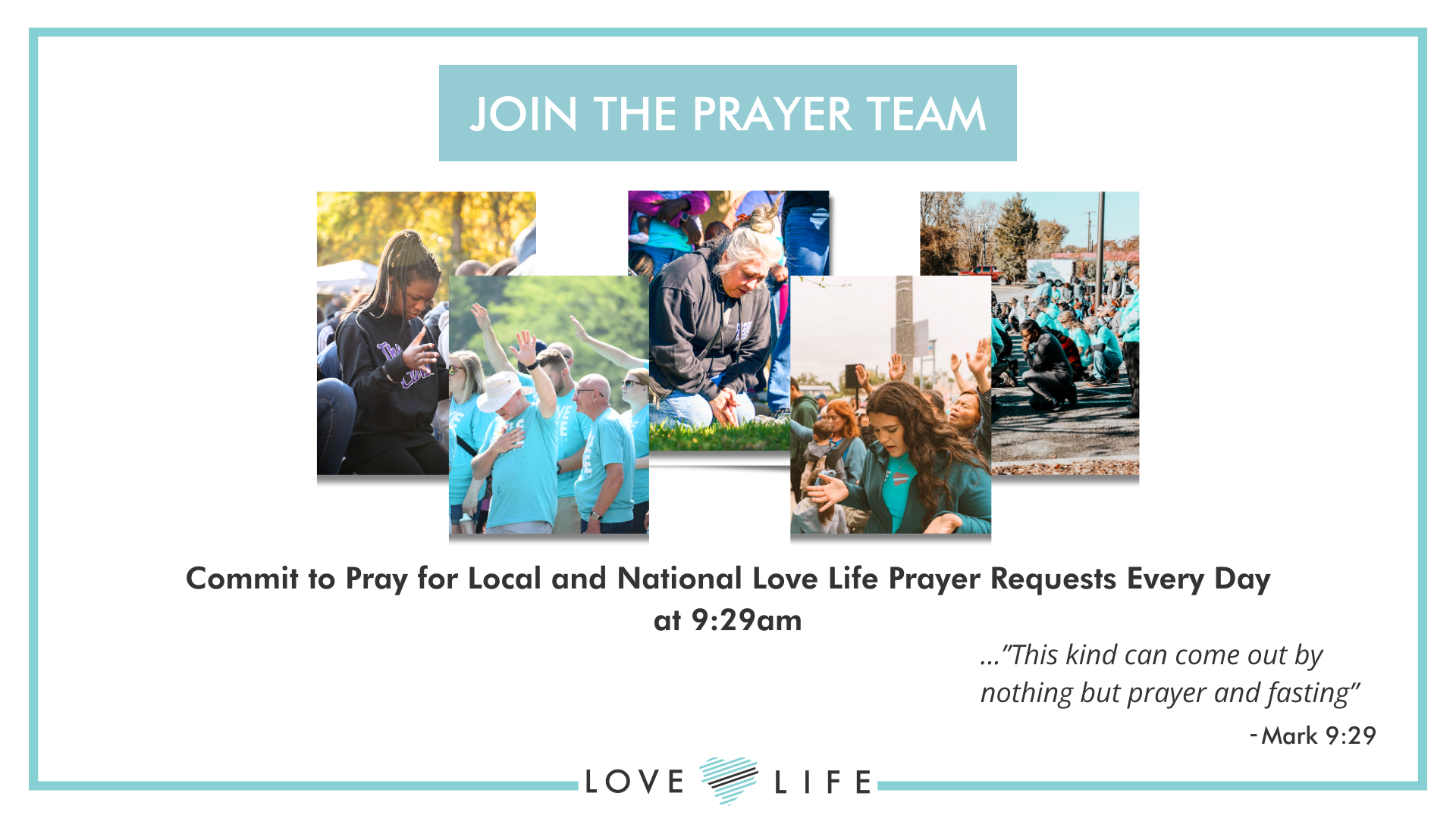 Join the Prayer Team