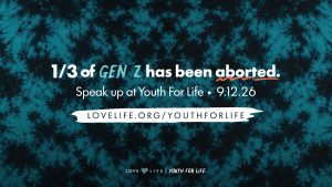 Youth for Life — For the 1/3